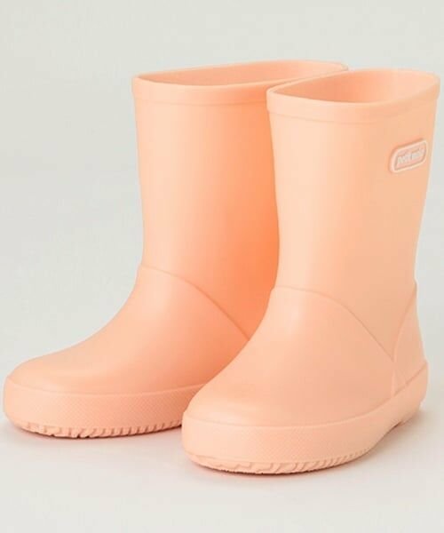 petit main / プティマイン レインシューズ | 【WEB限定】【プティプラ】カラフルレインブーツ【ライトピンク】（ライト ピンク）