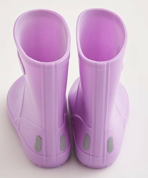 petit main / プティマイン レインシューズ | 【WEB限定】【プティプラ】カラフルレインブーツ【ラベンダー】 | 詳細1