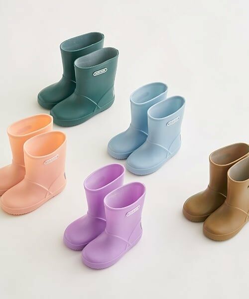petit main / プティマイン レインシューズ | 【WEB限定】【プティプラ】カラフルレインブーツ【ラベンダー】 | 詳細4