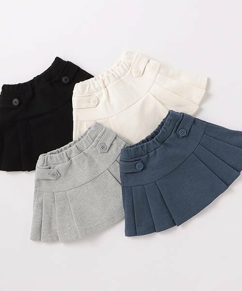 petit main / プティマイン ショート・ハーフ・半端丈パンツ | 【リンク】カットプリーツスカパン(キッズ) | 詳細10