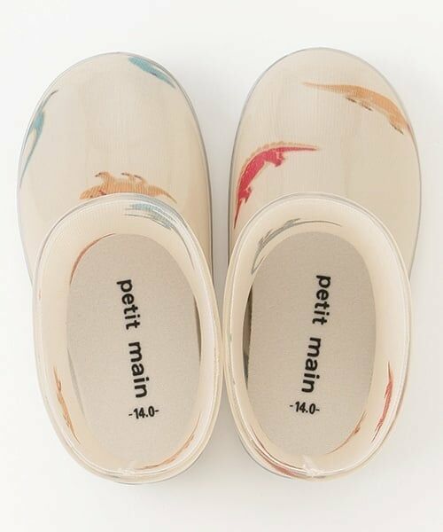 petit main / プティマイン レインシューズ | 総柄レインブーツ | 詳細10