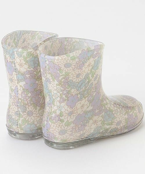 petit main / プティマイン レインシューズ | 総柄レインブーツ | 詳細5