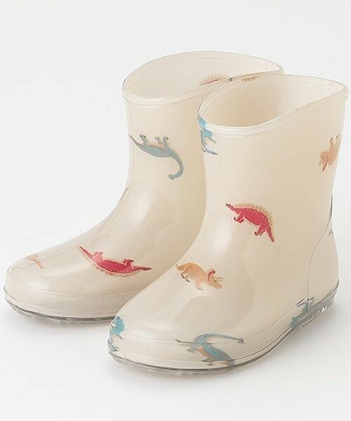 petit main / プティマイン レインシューズ | 総柄レインブーツ（マルチ）