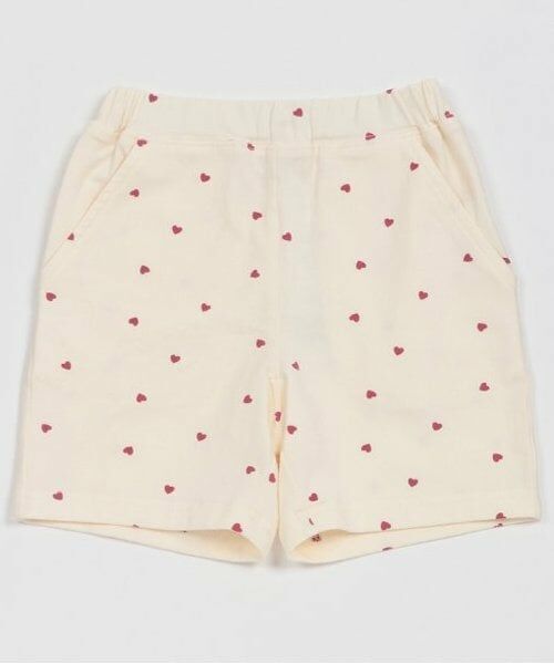petit main / プティマイン ショート・ハーフ・半端丈パンツ | 【プティプラ】GIRLSカットショーパン（赤）