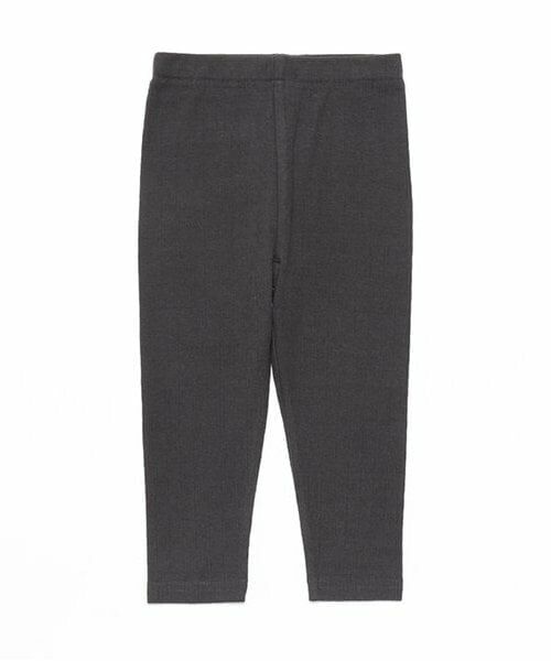 petit main / プティマイン レギンス・スパッツ | 【オーガニック】ハート針ぬきレギンス（黒）