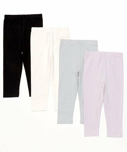 petit main / プティマイン レギンス・スパッツ | 【オーガニック】ハート針ぬきレギンス | 詳細6