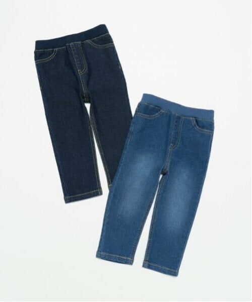 petit main / プティマイン その他パンツ | 【リンク】デニムストレートパンツ(キッズ) | 詳細20