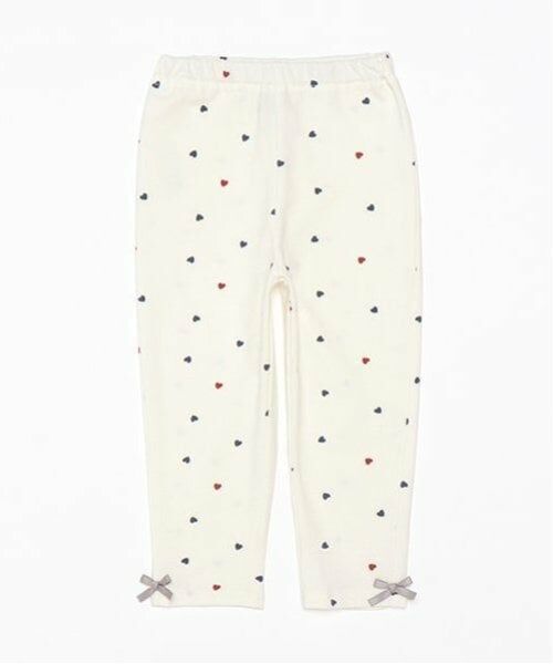 petit main / プティマイン レギンス・スパッツ | 【プティプラ】GIRLS10分丈レギンス（オフ ホワイト）