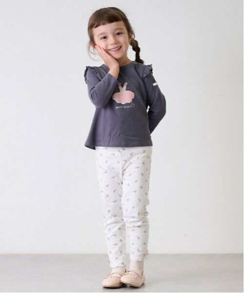 petit main / プティマイン レギンス・スパッツ | 【プティプラ】GIRLS10分丈レギンス（マルチ）