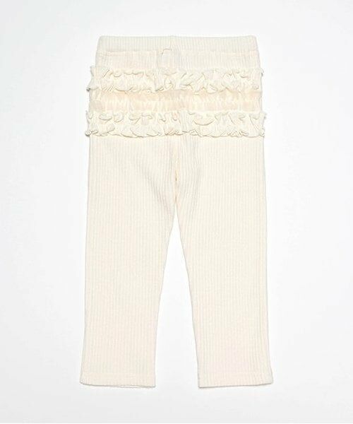 petit main / プティマイン レギンス・スパッツ | バックフリルレギンス | 詳細1