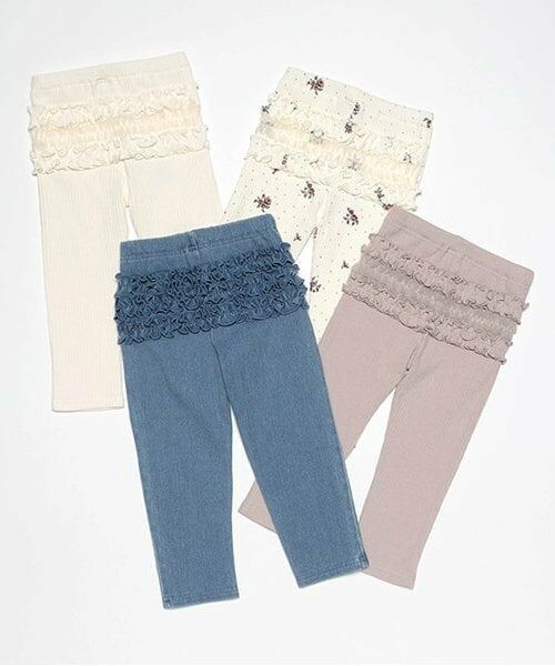 petit main / プティマイン レギンス・スパッツ | バックフリルレギンス | 詳細8