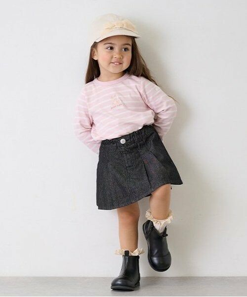 petit main / プティマイン ショート・ハーフ・半端丈パンツ | 【リンク】プリーツスカパン(キッズ) | 詳細1