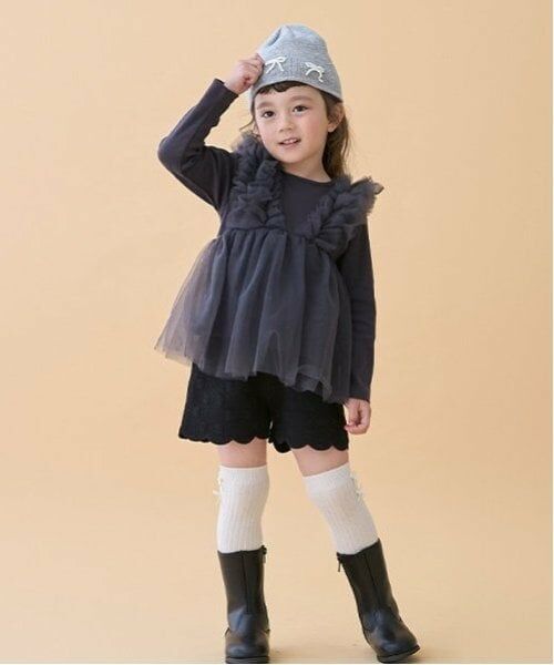 petit main / プティマイン ショート・ハーフ・半端丈パンツ | キルティングショートパンツ | 詳細1