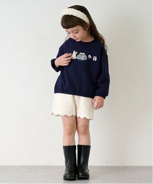 petit main / プティマイン ショート・ハーフ・半端丈パンツ | キルティングショートパンツ | 詳細3