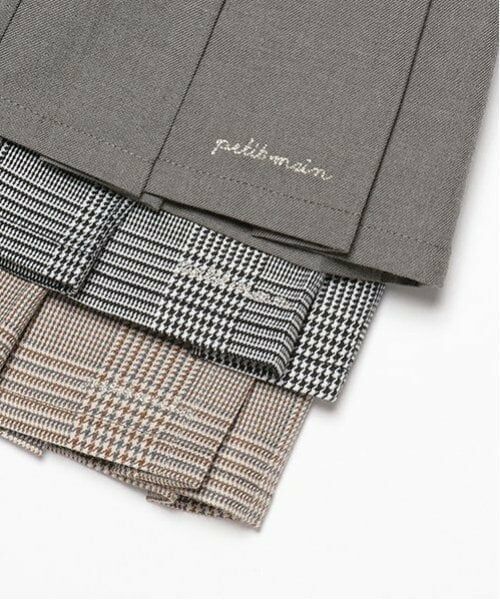 petit main / プティマイン ショート・ハーフ・半端丈パンツ | 【リンク】ダブルウエストプリーツスカパン(キッズ) | 詳細9