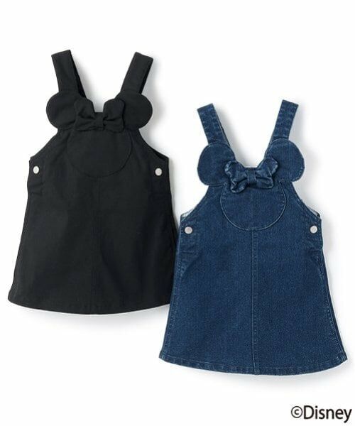 petit main / プティマイン ミニ丈・ひざ丈ワンピース | 【Disney】耳つきジャンスカ(キッズサイズ) | 詳細12