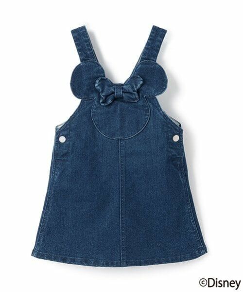 petit main / プティマイン ミニ丈・ひざ丈ワンピース | 【Disney】耳つきジャンスカ(キッズサイズ) | 詳細13