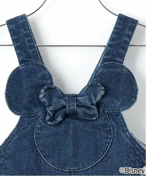 petit main / プティマイン ミニ丈・ひざ丈ワンピース | 【Disney】耳つきジャンスカ(キッズサイズ) | 詳細5