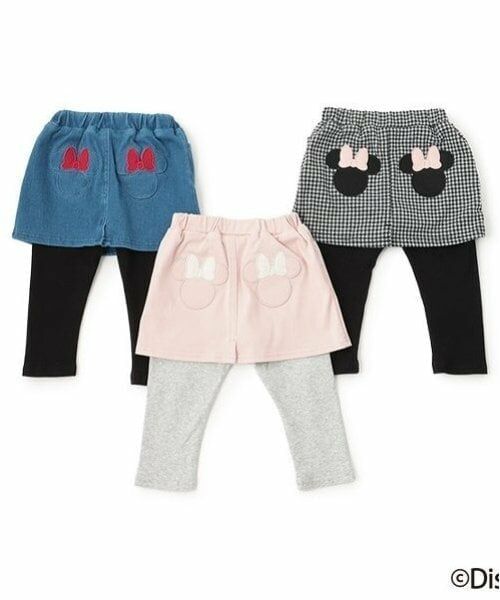 petit main / プティマイン ショート・ハーフ・半端丈パンツ | 【Disney】アップリケレギつきスカート | 詳細9