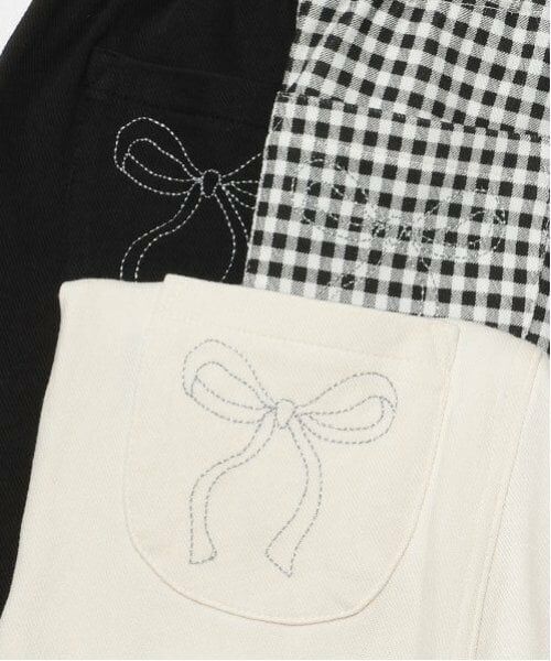 petit main / プティマイン その他パンツ | 【スマイル/リンク】リボン刺しゅうロングパンツ(キッズサイズ) | 詳細15