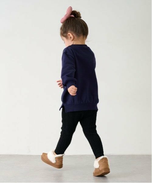 petit main / プティマイン レギンス・スパッツ | 【シアバター】ジャガードレギンス | 詳細2