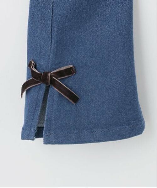 petit main / プティマイン その他パンツ | 【リンク】ストレッチフレアパンツ(キッズ) | 詳細8