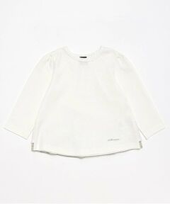 petit main / プティマイン Tシャツ | 【オーガニック】バックフリル長袖T