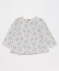 petit main / プティマイン Tシャツ | 【オーガニック】バックフリル長袖T