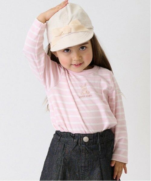 petit main / プティマイン Tシャツ | 【プティプラ】GIRLS長袖T | 詳細1