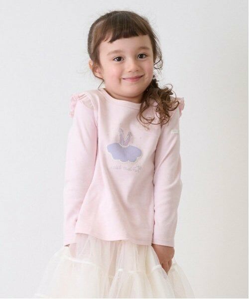 petit main / プティマイン Tシャツ | 【プティプラ】GIRLS長袖T | 詳細2