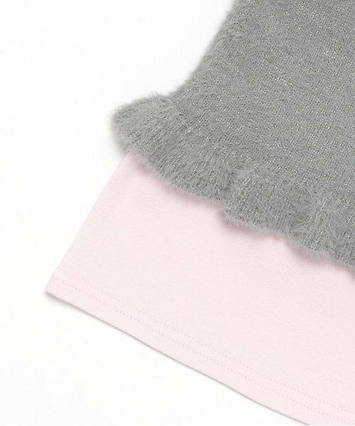 petit main / プティマイン ニット・セーター | 【リンク】キラキラニットビスチェセット(キッズ) | 詳細5