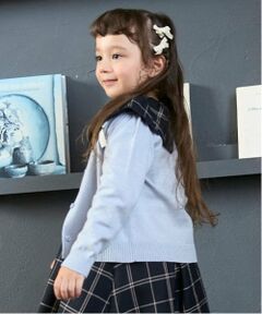 petit main / プティマイン カーディガン・ボレロ | リボンニットカーディガン