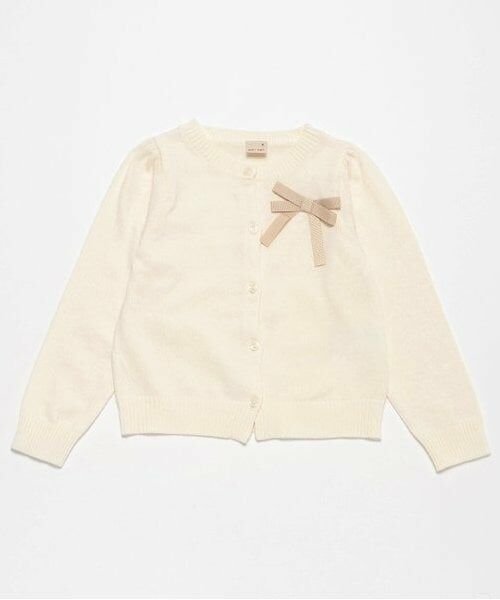 petit main / プティマイン カーディガン・ボレロ | リボンニットカーディガン | 詳細1
