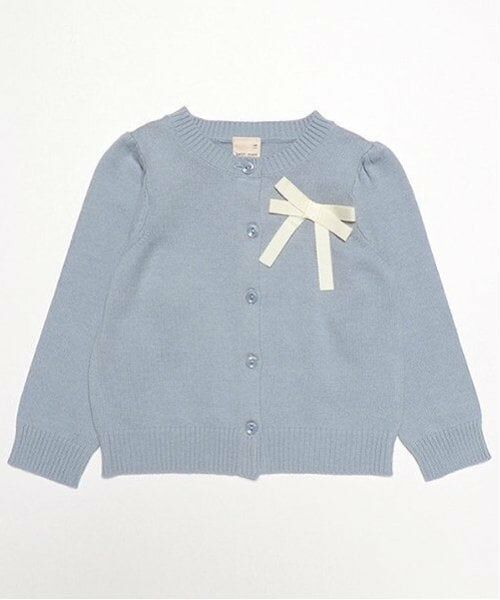 petit main / プティマイン カーディガン・ボレロ | リボンニットカーディガン | 詳細7