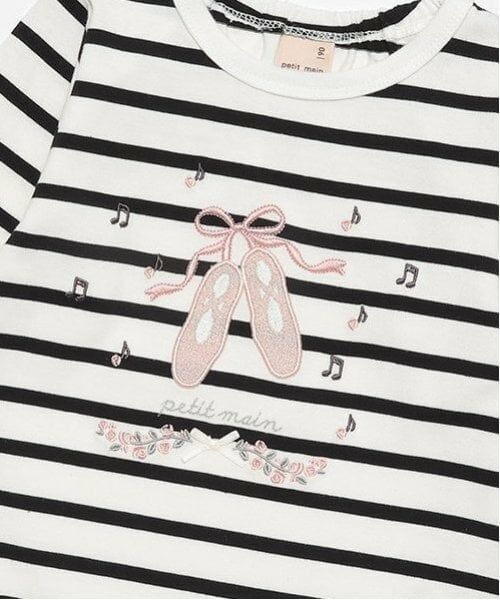 petit main / プティマイン Tシャツ | 【リンク】Lesson長袖Tシャツ(キッズ) | 詳細11