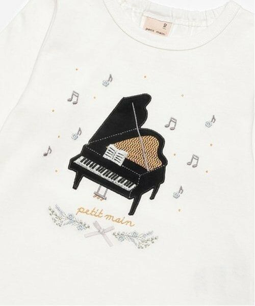 petit main / プティマイン Tシャツ | 【リンク】Lesson長袖Tシャツ(キッズ) | 詳細9