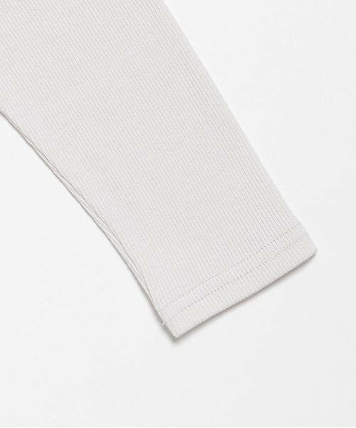 petit main / プティマイン Tシャツ | 【リンク】リボンペプラム長T(キッズ) | 詳細3