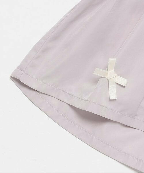 petit main / プティマイン Tシャツ | 【リンク】リボンペプラム長T(キッズ) | 詳細4