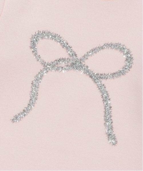 petit main / プティマイン Tシャツ | 【リンク】キラキラモチーフ長T(キッズ) | 詳細4