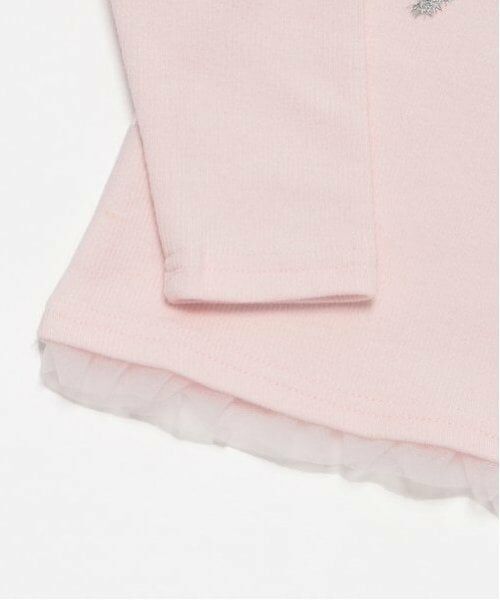 petit main / プティマイン Tシャツ | 【リンク】キラキラモチーフ長T(キッズ) | 詳細6