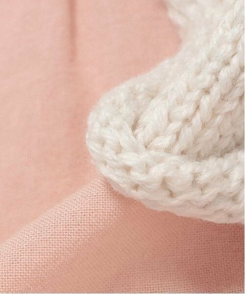 petit main / プティマイン シャツ・ブラウス | 【リンク】ニット衿シャーリングブラウス(キッズ) | 詳細9