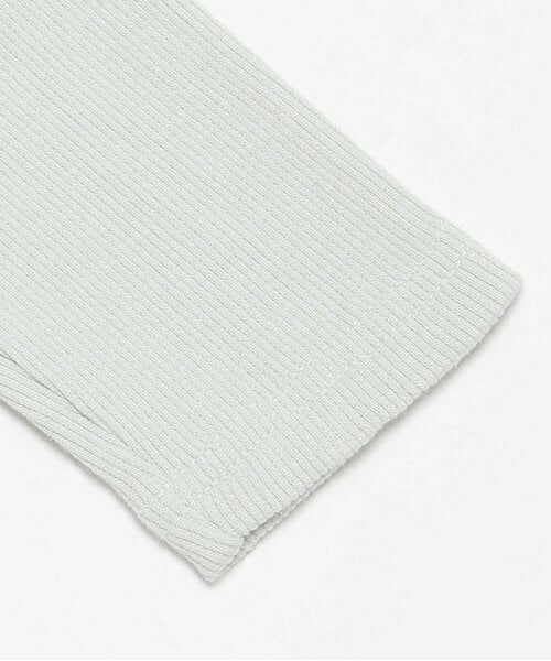 petit main / プティマイン Tシャツ | 【ピーターラビット】花柄ドッキング長T | 詳細3