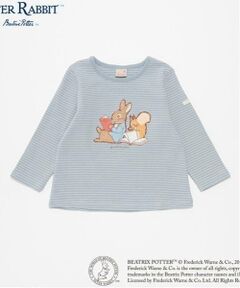 petit main / プティマイン Tシャツ | 【ピーターラビット】グラフィック長T