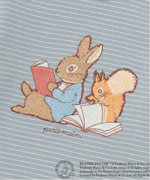 petit main / プティマイン Tシャツ | 【ピーターラビット】グラフィック長T | 詳細5