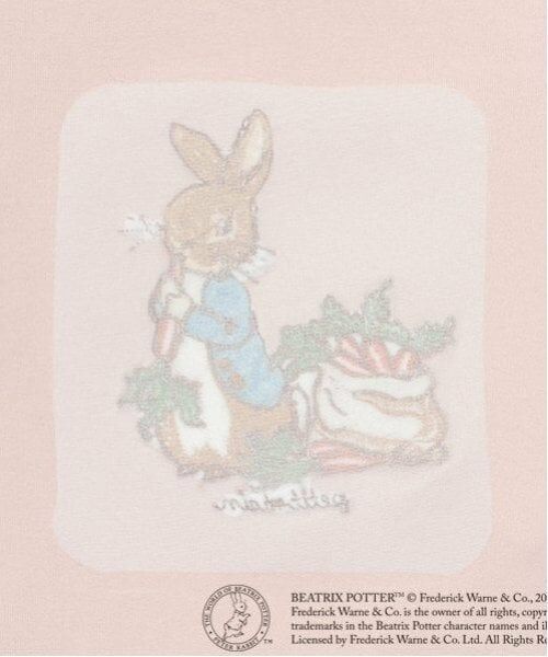 petit main / プティマイン Tシャツ | 【ピーターラビット】グラフィック長T | 詳細7