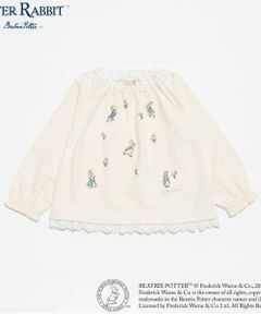 petit main / プティマイン その他トップス | 【ピーターラビット】刺繍カットチュニック
