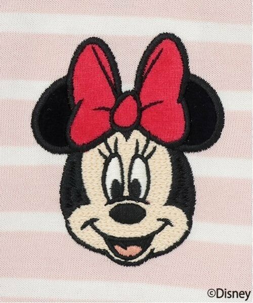petit main / プティマイン Tシャツ | 【Disney】アップリケボーダー長袖T | 詳細10