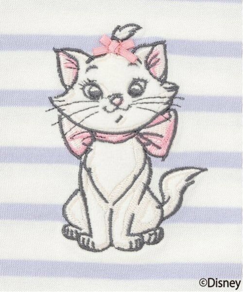 petit main / プティマイン Tシャツ | 【Disney】アップリケボーダー長袖T | 詳細12