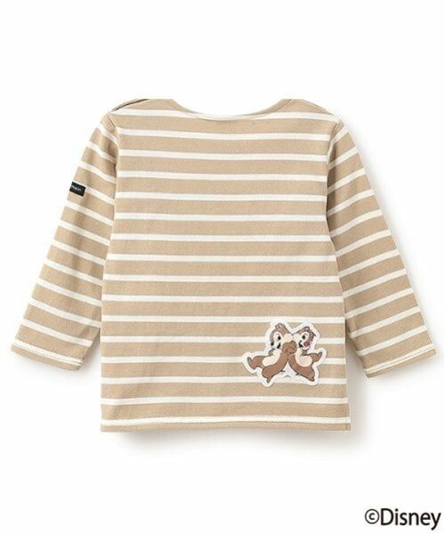 petit main / プティマイン Tシャツ | 【Disney】アップリケボーダー長袖T | 詳細8