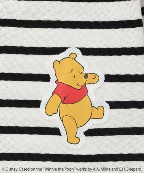 petit main / プティマイン Tシャツ | 【Disney】ｐｏｏｈ/ボーダー長袖Ｔ | 詳細11